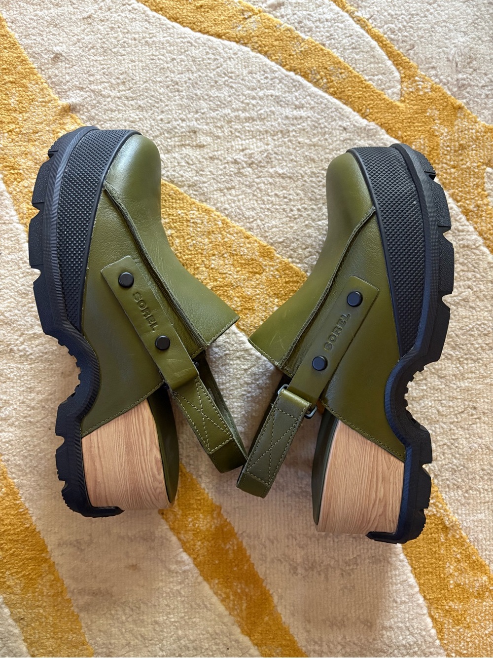 Sorel Roam'N Clog™ Rbr Utility Green & Black Sz 12 with Box - Picture 11 of 13